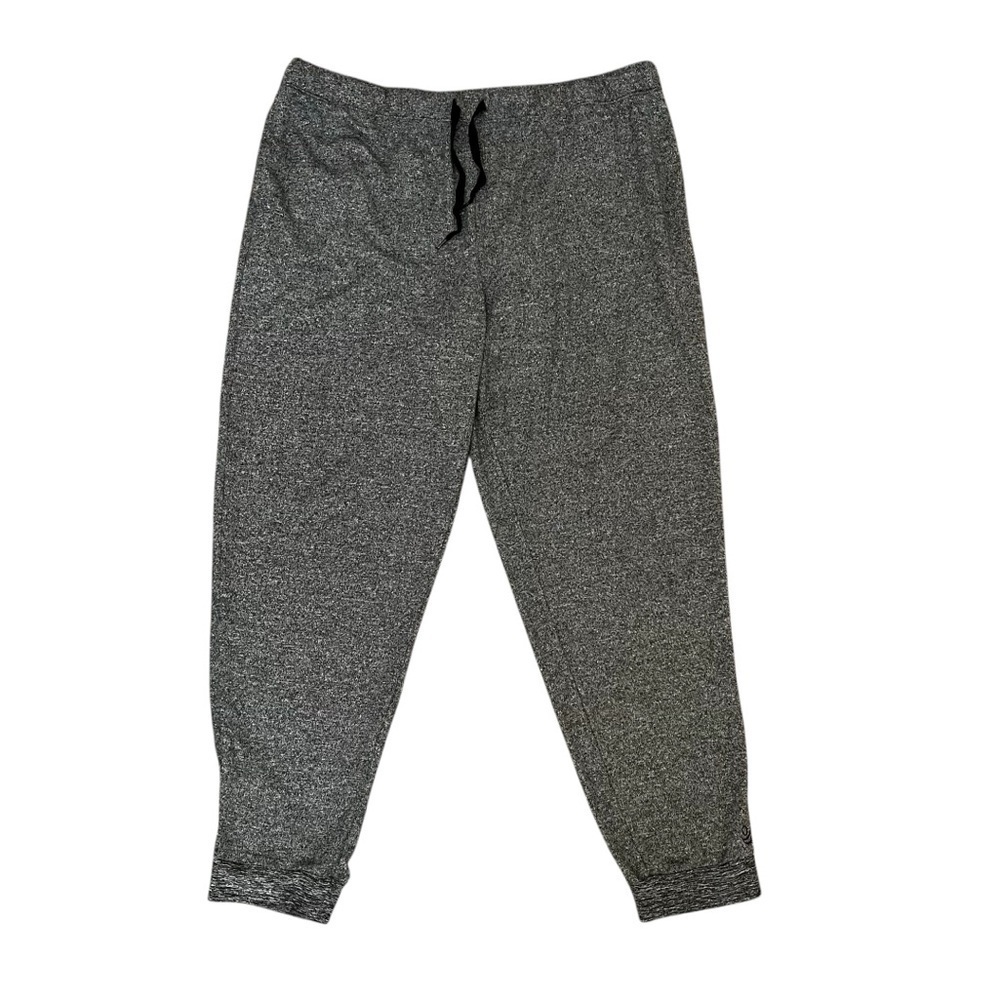 Cuddl Duds Women’s Large Gray Pants Comfy Tapered - Picture 2 of 8